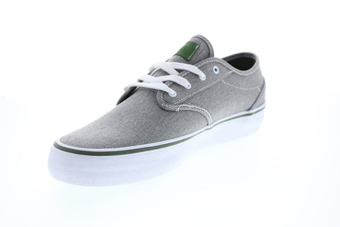 Globe Motley II Mens Black Canvas Lace Up Skate Inspired Sneakers Shoes