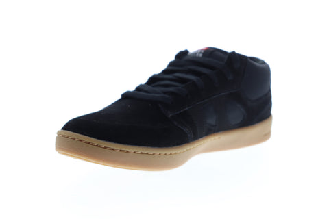 Globe Octave Mid RM GBOCTMIDRM Mens Black Suede Low Top Skate Sneakers Shoes