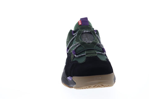 Globe Option Evo GBOPTIONE Mens Green Suede Low Top Lace Up Skate Sneakers Shoes