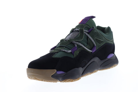 Globe Option Evo GBOPTIONE Mens Green Suede Low Top Lace Up Skate Sneakers Shoes