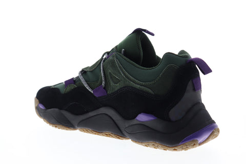 Globe Option Evo GBOPTIONE Mens Green Suede Low Top Lace Up Skate Sneakers Shoes
