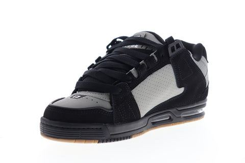 Globe Sabre GBSABR Mens Black Nubuck Lace Up Athletic Skate Shoes