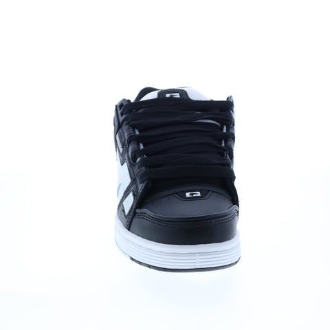 Globe Sabre GBSABR Mens Black Leather Lace Up Skate Sneakers Shoes