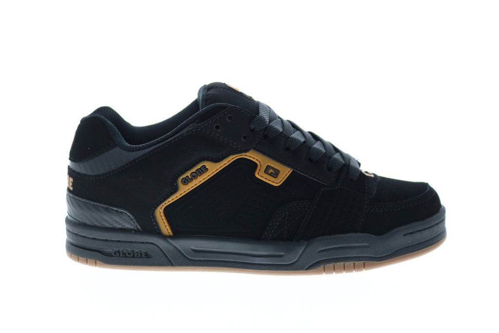 Globe Scribe GBSCRIBE Mens Black Nubuck Skate Inspired Sneakers Shoes