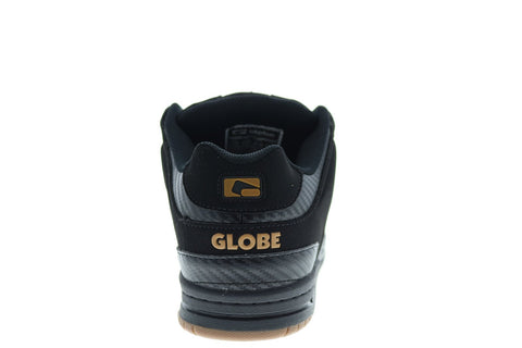 Globe Scribe GBSCRIBE Mens Black Nubuck Skate Inspired Sneakers Shoes