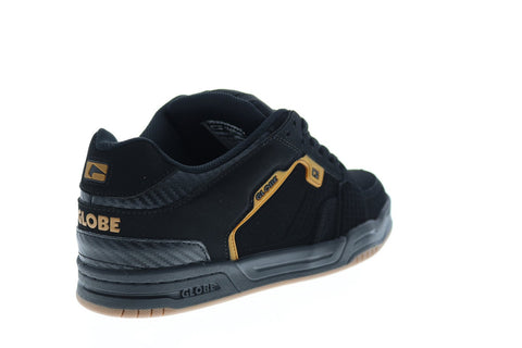 Globe Scribe GBSCRIBE Mens Black Nubuck Skate Inspired Sneakers Shoes