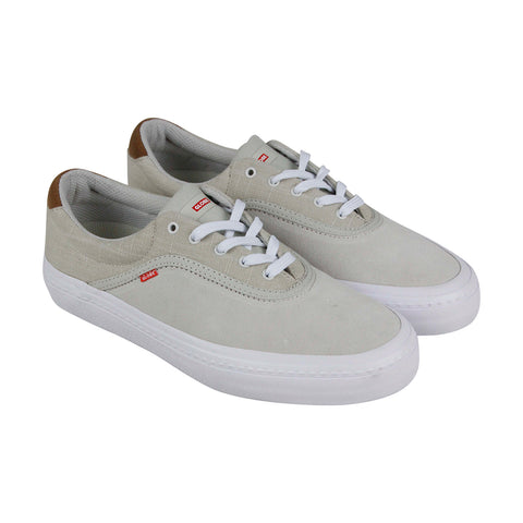 Globe Sprout GBSPROUT Mens Beige Tan Suede Surf Low Top Skate Sneakers Shoes
