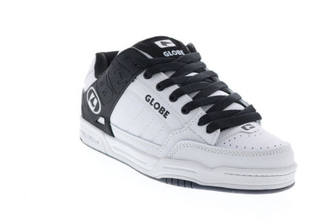 Globe Tilt GBTILT Mens White Nubuck Skate Inspired Sneakers Shoes