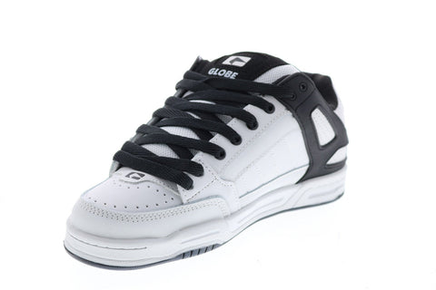 Globe Tilt GBTILT Mens White Nubuck Skate Inspired Sneakers Shoes