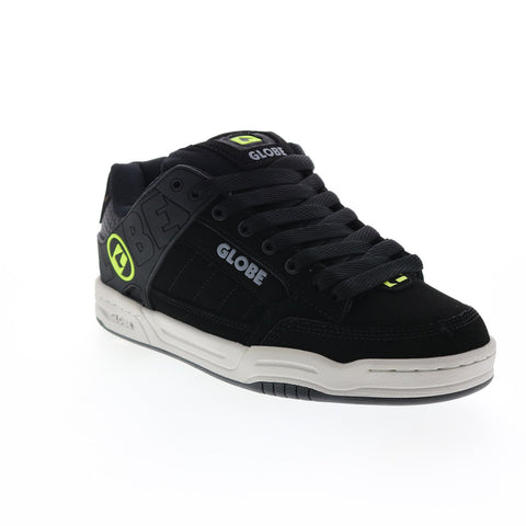 Globe Tilt GBTILT Mens Black Nubuck Lace Up Skate Inspired Sneakers Shoes