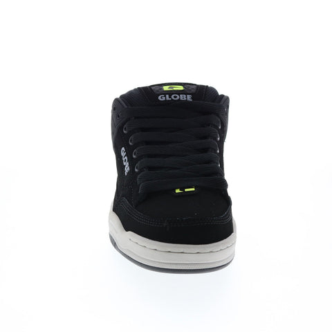 Globe Tilt GBTILT Mens Black Nubuck Lace Up Skate Inspired Sneakers Shoes