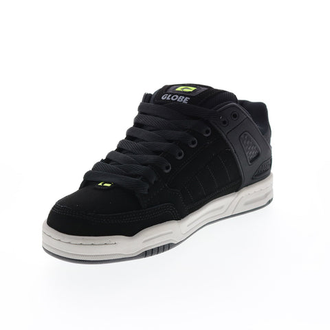 Globe Tilt GBTILT Mens Black Nubuck Lace Up Skate Inspired Sneakers Shoes