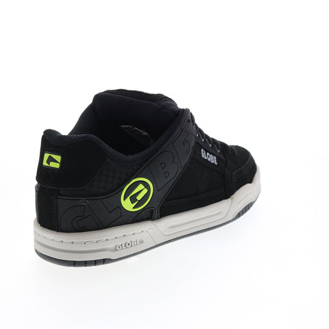 Globe Tilt GBTILT Mens Black Nubuck Lace Up Skate Inspired Sneakers Shoes