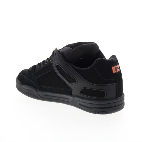 Globe Tilt GBTILT Mens Black Leather Lace Up Skate Inspired Sneakers Shoes