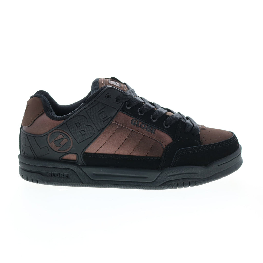 Globe Tilt GBTILT Mens Black Leather Lace Up Skate Inspired Sneakers S ...
