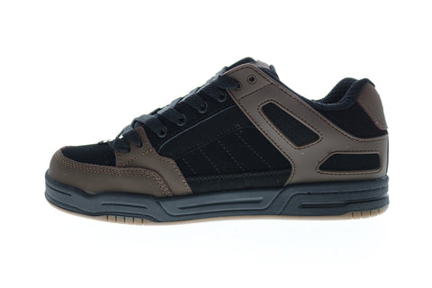 Globe Tilt GBTILT Mens Black Nubuck Lace Up Skate Inspired Sneakers Shoes 