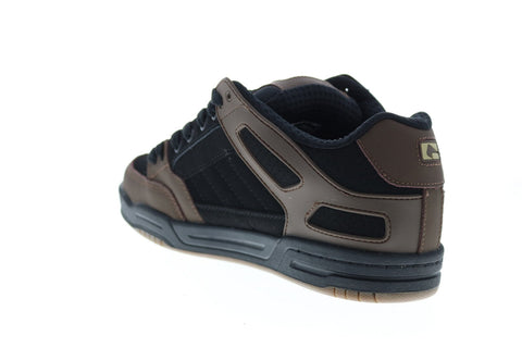 Globe Tilt GBTILT Mens Black Nubuck Lace Up Skate Inspired Sneakers Shoes 