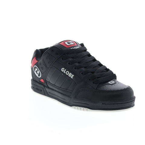 Globe Tilt GBTILT Mens Black Leather Skate Inspired Sneakers Shoes