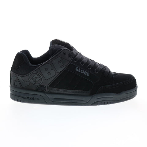 Globe Tilt GBTILT Mens Black Nubuck Lace Up Skate Inspired Sneakers Shoes