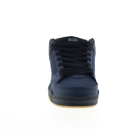 Globe Tilt GBTILT Mens Blue Nubuck Lace Up Skate Inspired Sneakers Shoes