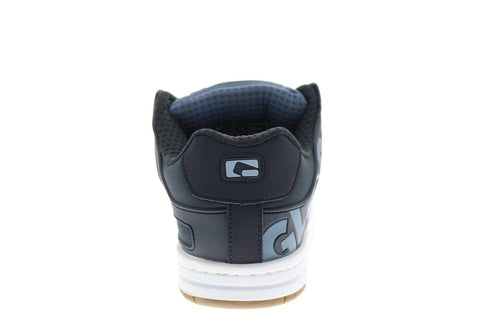 Globe Tilt GBTILT Mens Blue Leather Lace Up Skate Inspired Sneakers Shoes 