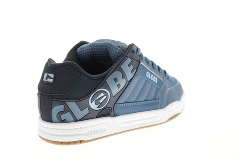 Globe Tilt GBTILT Mens Blue Leather Lace Up Skate Inspired Sneakers Shoes 