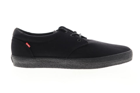 Globe Winslow GBWINSLOW Mens Black Canvas Low Top Lace Up Skate Sneakers Shoes