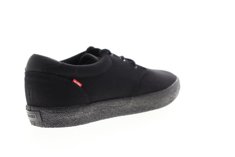 Globe Winslow GBWINSLOW Mens Black Canvas Low Top Lace Up Skate Sneakers Shoes