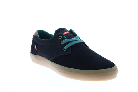 Globe Winslow GBWINSLOW Mens Black Suede Skate Inspired Sneakers Shoes