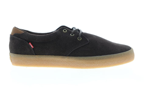 Globe Winslow GBWINSLOW Mens Brown Suede Low Top Lace Up Skate Sneakers Shoes