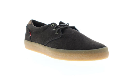 Globe Winslow GBWINSLOW Mens Brown Suede Low Top Lace Up Skate Sneakers Shoes