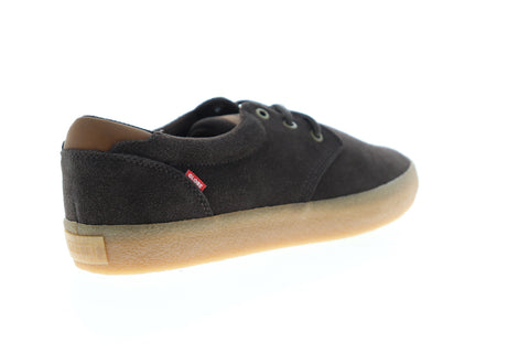 Globe Winslow GBWINSLOW Mens Brown Suede Low Top Lace Up Skate Sneakers Shoes
