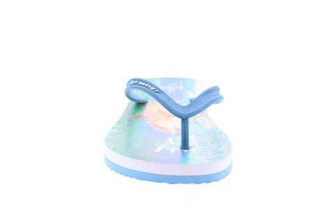 Guy Harvey Cayman Redfish GHMCAYMALR-4430 Mens Blue Leather Flip-Flops Sandals Shoes