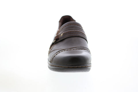 Earth Origins Glendale Gloria Womens Brown Leather Loafer Flats Shoes