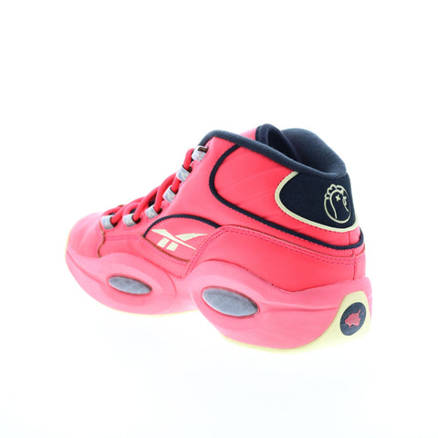 Reebok Question Mid Hot One's GV7093 Mens Red Athletic Basketball Shoes