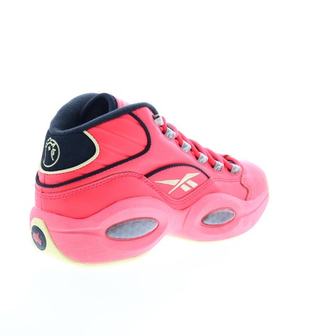 Reebok Question Mid Hot One's GV7093 Mens Red Athletic Basketball Shoes
