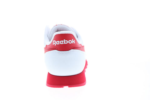 Reebok Classic Leather GV7738 Mens White Leather Lifestyle Sneakers Shoes 
