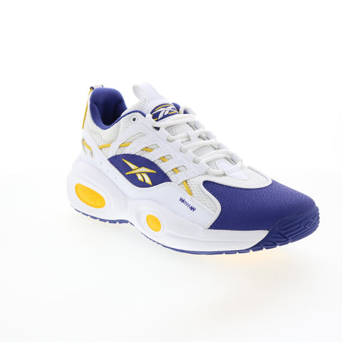 Reebok Solution Mid GW4377 Mens White Athletic Basketball Shoes