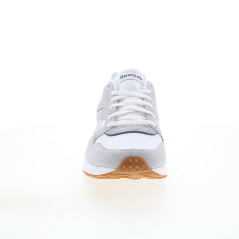 Reebok GL 1000 Leather GW4668 Mens White Suede Lifestyle Sneakers Shoes
