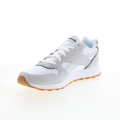 Reebok GL 1000 Leather GW4668 Mens White Suede Lifestyle Sneakers Shoes