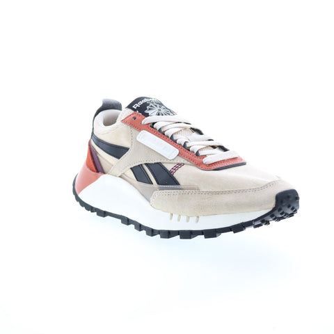 Reebok Classic Leather Legacy GW6380 Mens Beige Lifestyle Sneakers Shoes