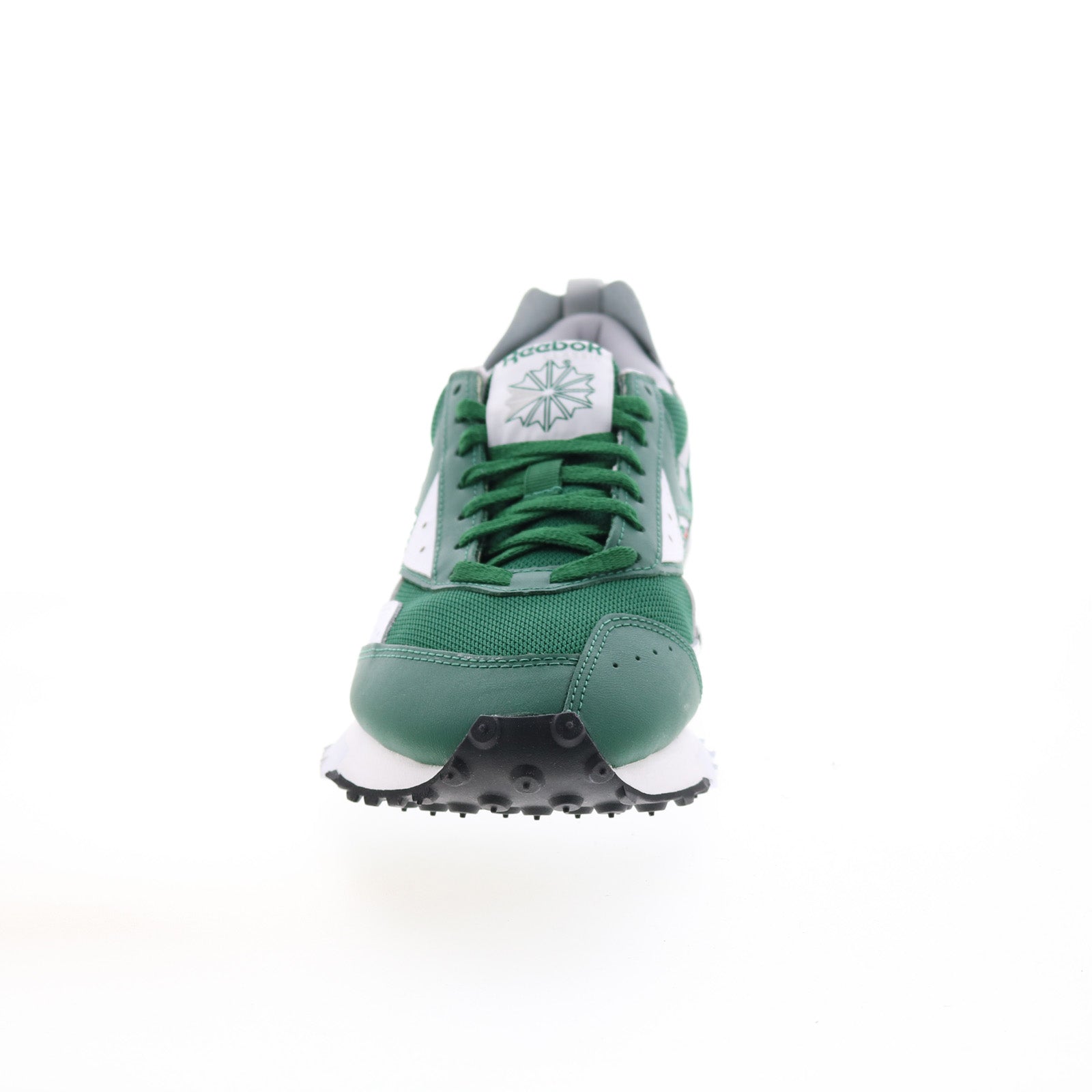 Reebok LX 2200 Dark Green Men\'s Shoes Reebok LX2200 Mens Green Leather Lace Up Lifestyle Sneakers  main image 3