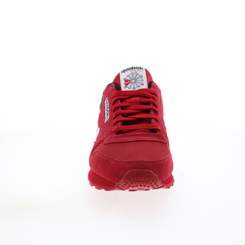Reebok Classic Leather GW9700 Mens Red Suede Lifestyle Sneakers Shoes