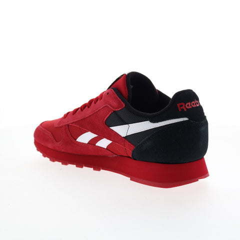 Reebok Classic Leather GW9700 Mens Red Suede Lifestyle Sneakers Shoes