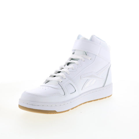 Reebok Resonator Mid Strap Mens White Lifestyle Sneakers Shoes