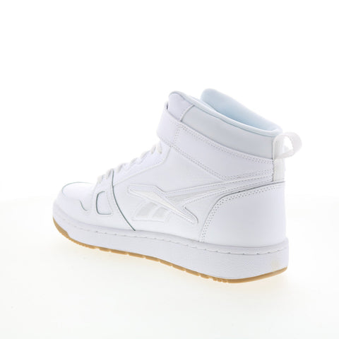 Reebok Resonator Mid Strap Mens White Lifestyle Sneakers Shoes