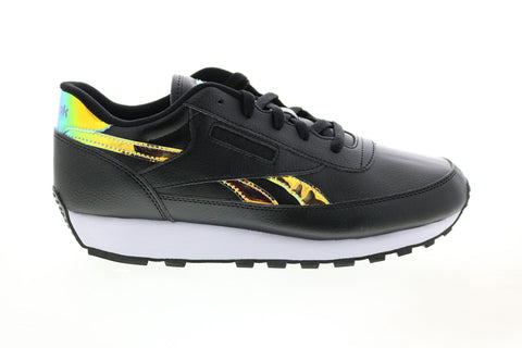 Reebok Classic Renaissance GX0235 Womens Black Synthetic Lifestyle Sneakers Shoes