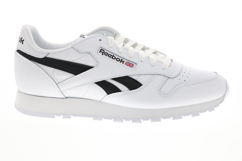 Reebok Classic Leather GX5006 Mens White Leather Lifestyle Sneakers Shoes 