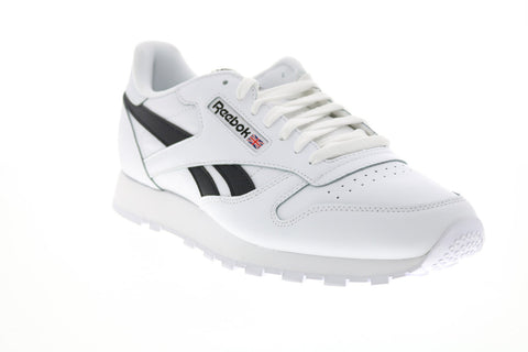Reebok Classic Leather GX5006 Mens White Leather Lifestyle Sneakers Shoes 