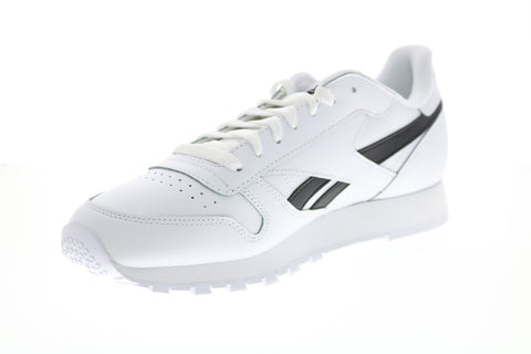 Reebok Classic Leather GX5006 Mens White Leather Lifestyle Sneakers Shoes 
